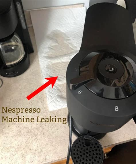 nespresso water leaking|How To Fix A Nespresso Machine That Is Leaking。